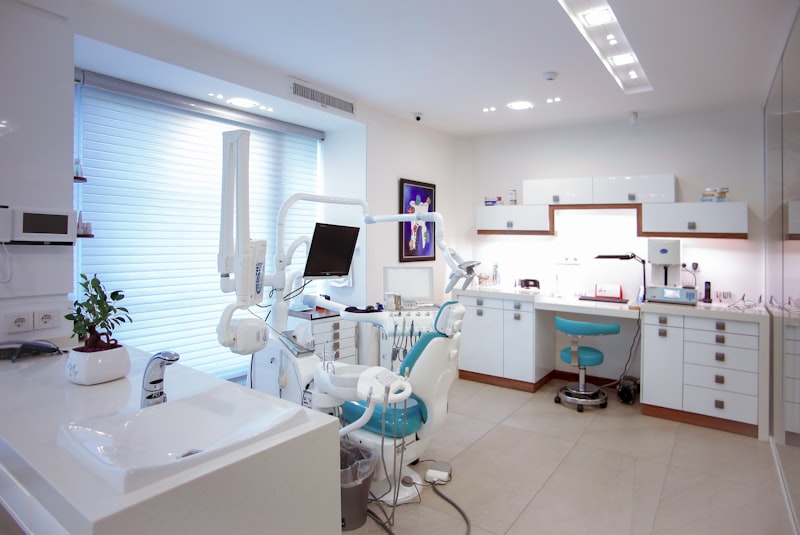 Recepção do consultório do Dr. Guilherme em Viçosa